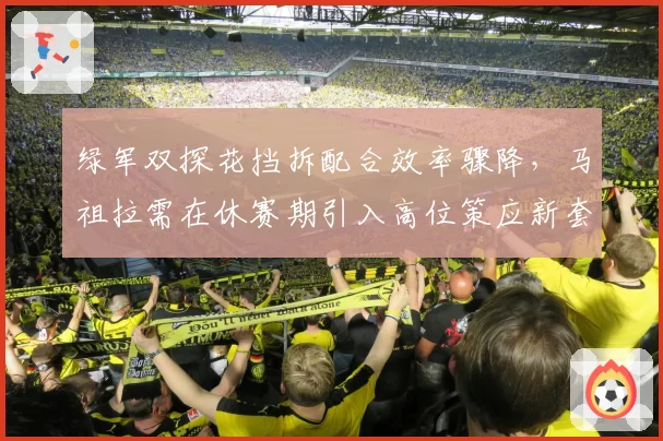 绿军双探花挡拆配合效率骤降，马祖拉需在休赛期引入高位策应新套路